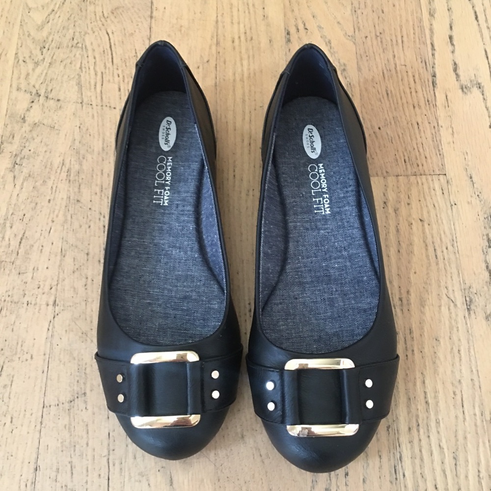 Dr Scholl’s Memory Foam Cool black ballet flat 9W